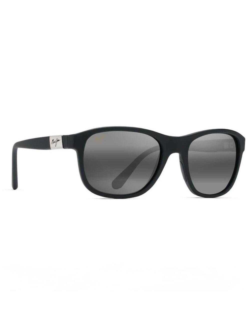EUC Maui Jim Wakea Matte Black Polarized Sunglasses